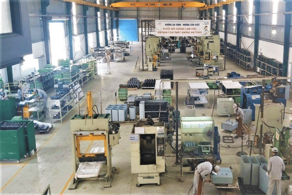 タインタンテクノロジー有限会社工場内