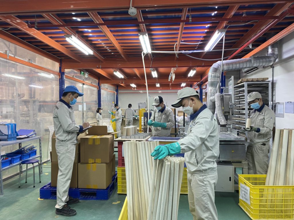 ベトナムニチグラ株式会社工場