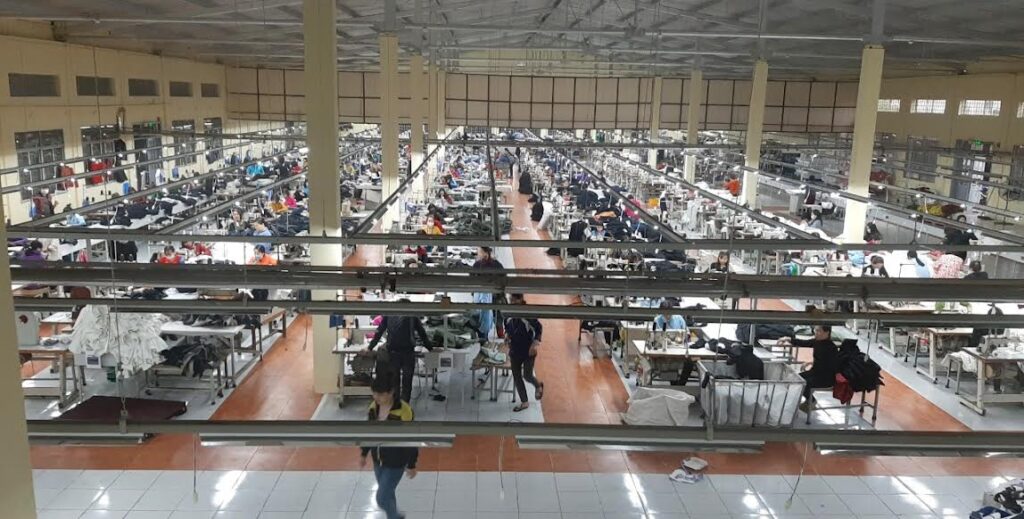 チエンタン縫製株式会社_工場